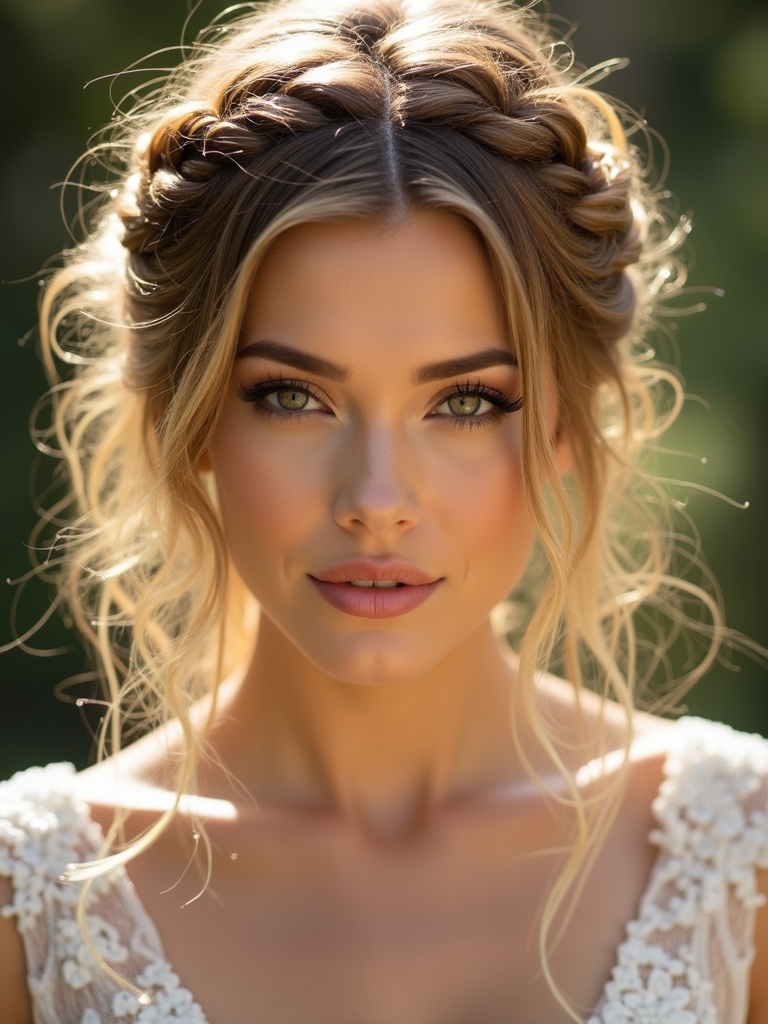 effortless bohemian braided crown