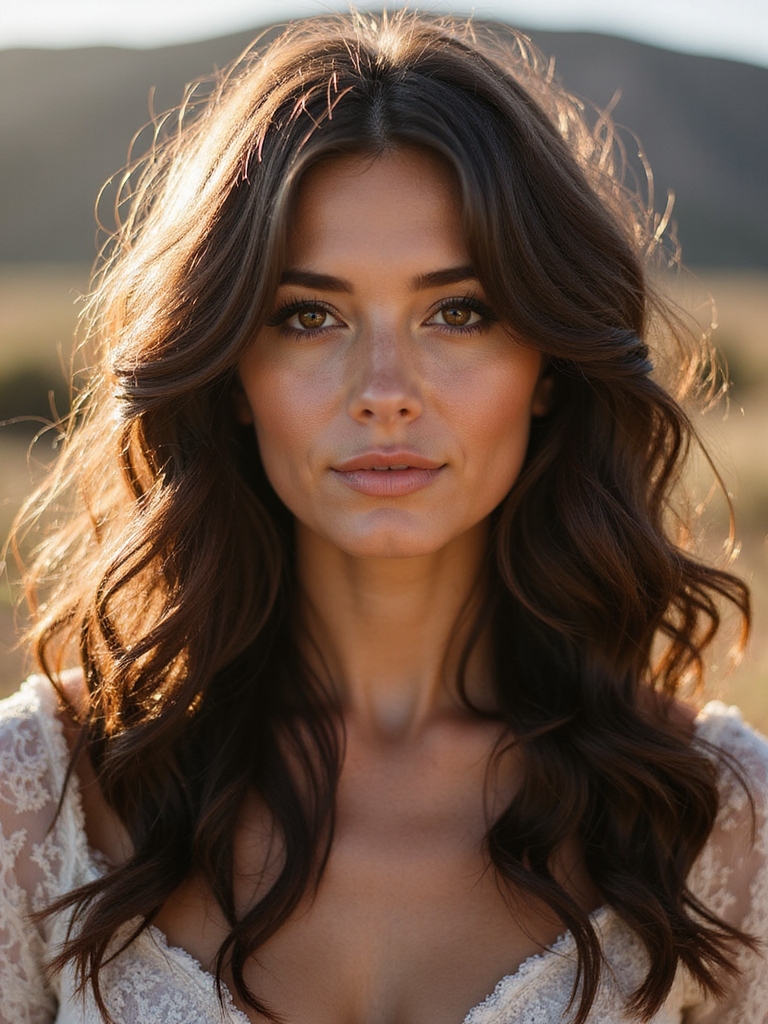 effortless bohemian textured bridal hairstyles