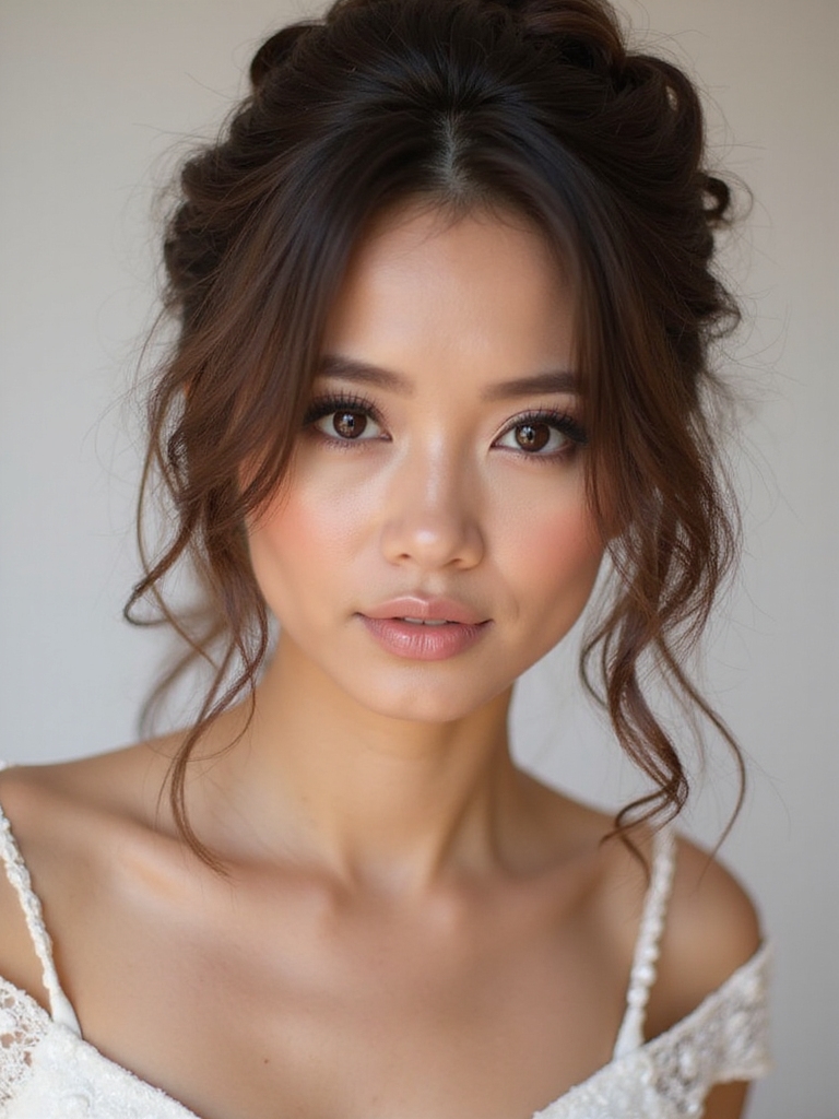 effortless breezy summer wedding hair