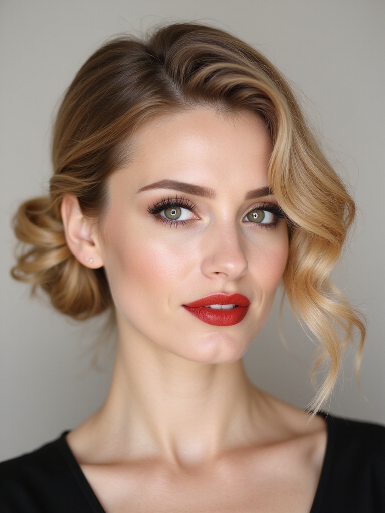 effortless elegant low maintenance updo