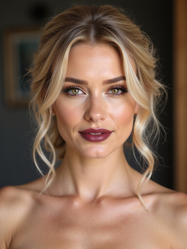 effortless natural bridal hair