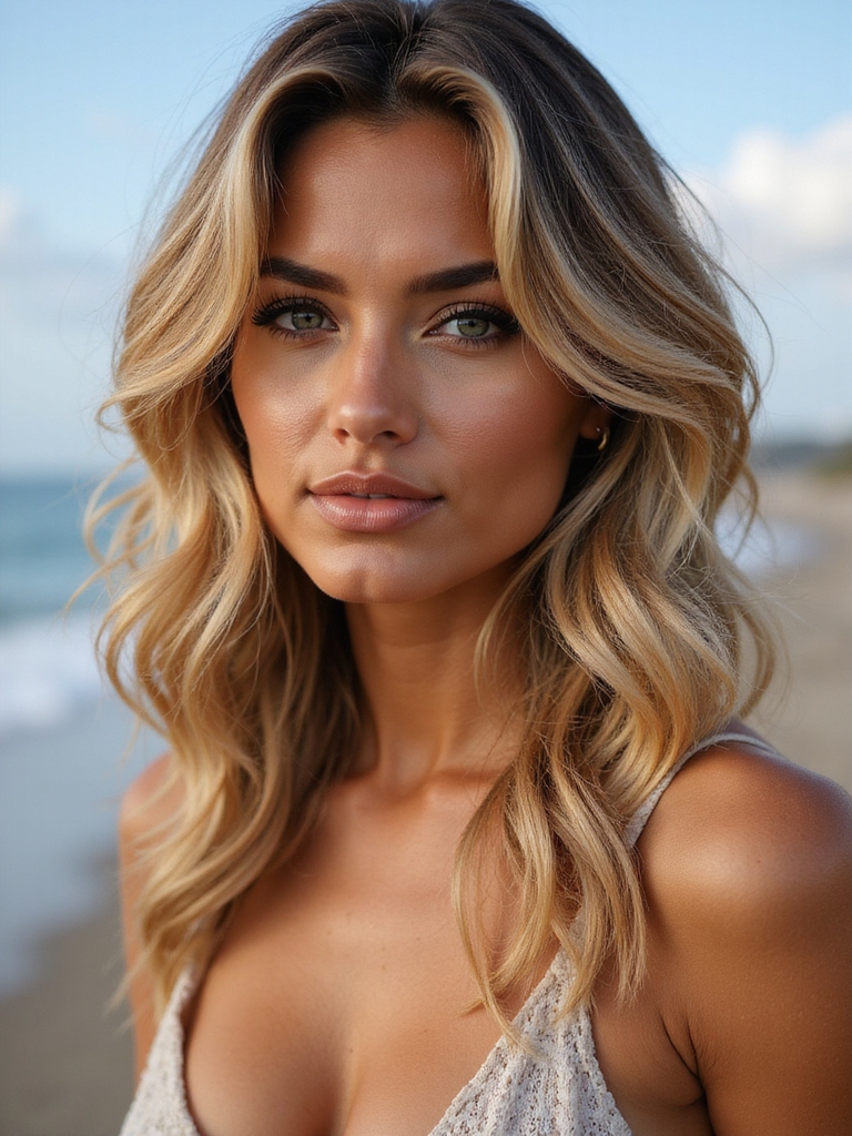 effortless textured sun kissed waves