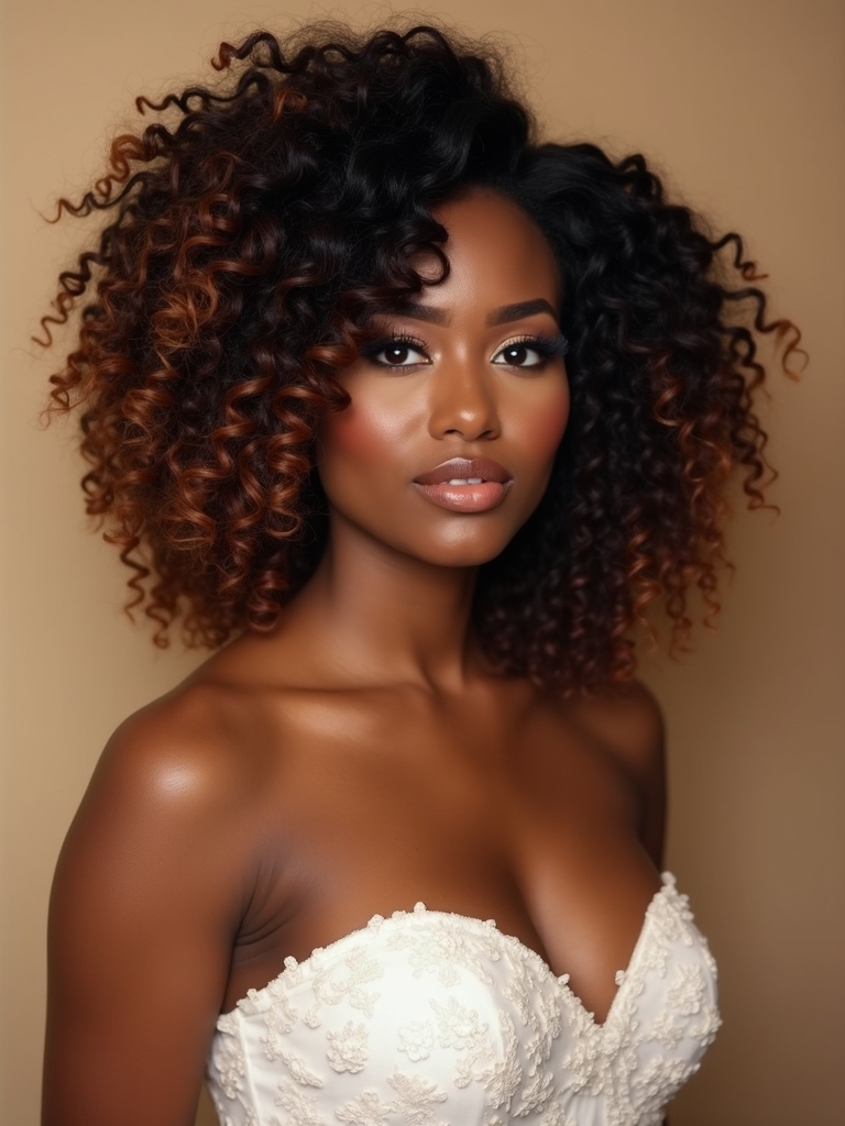 effortless voluminous defined curls