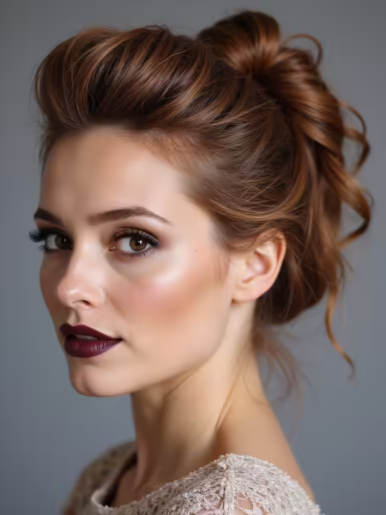 effortlessly chic wedding updos