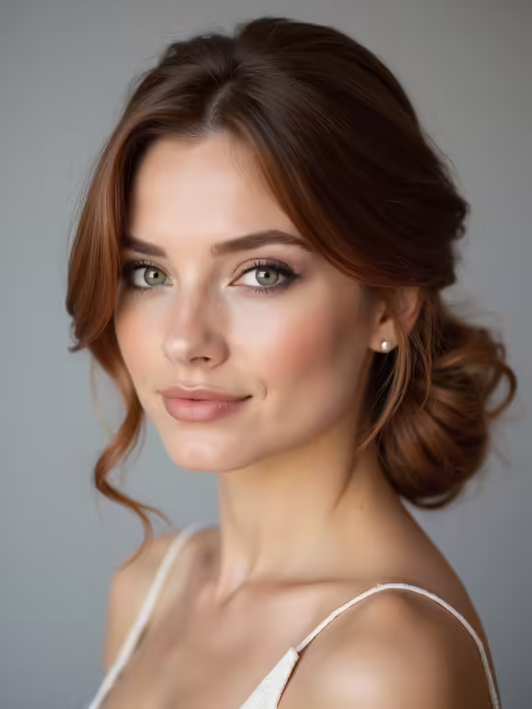 effortlessly luxe wedding hair
