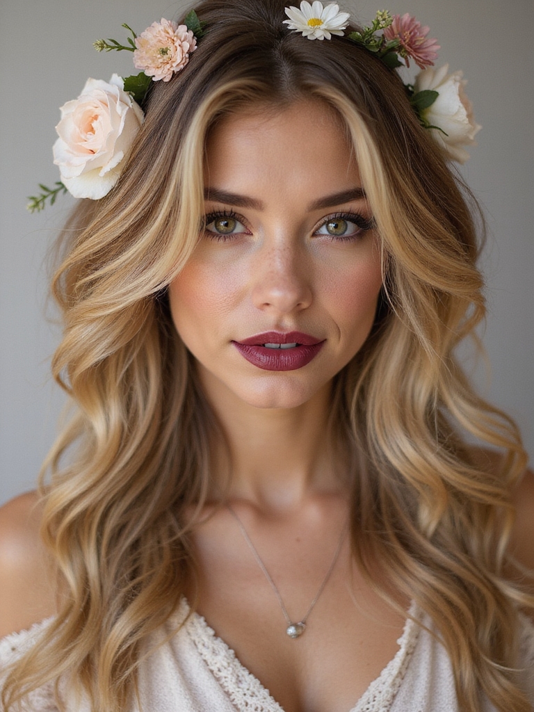 effortlessly romantic boho waves