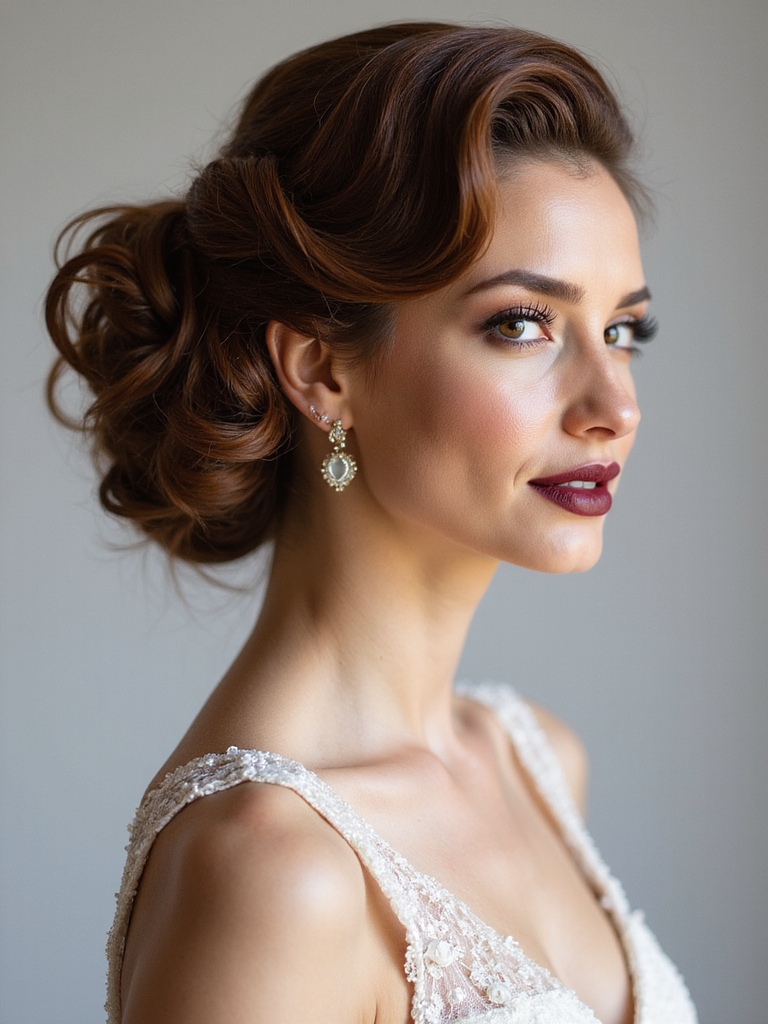 elegance through timeless updos