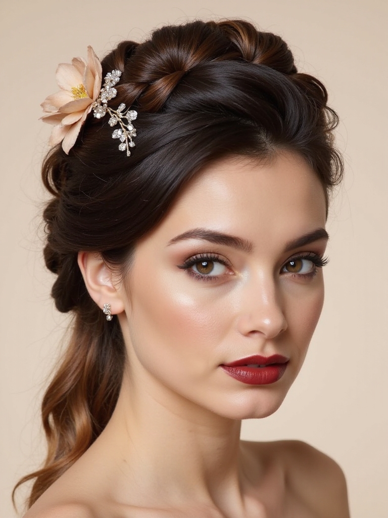 elegant bridal hair accessories