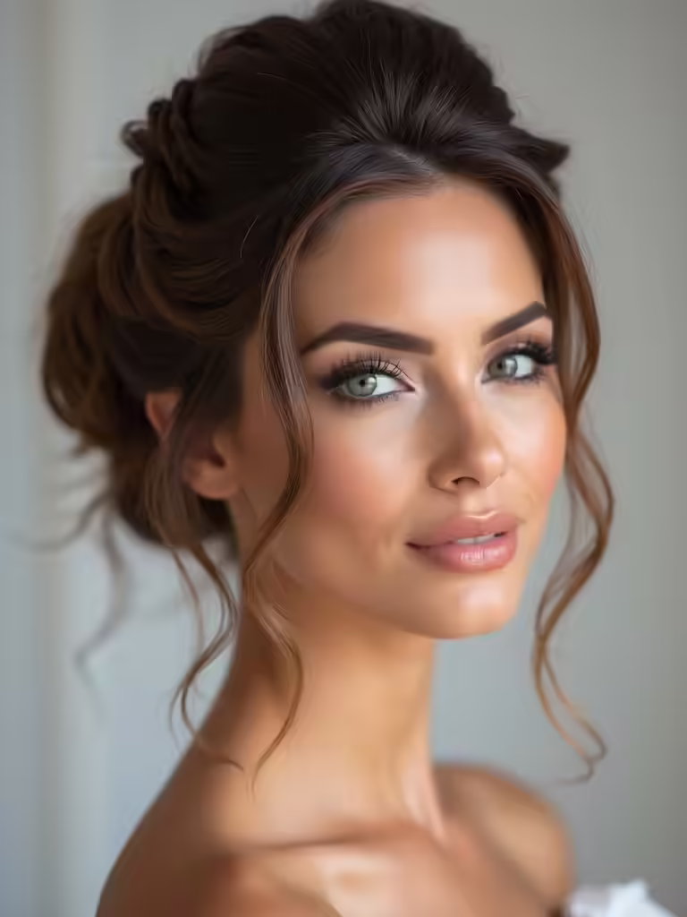 elegant bridal hair updos