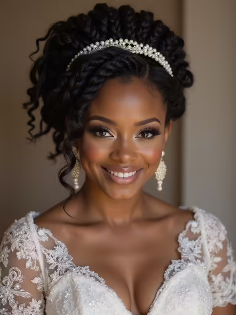 elegant bridal hairstyles showcased