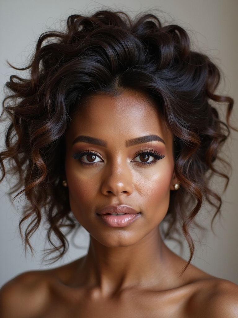 elegant bridal styles for black