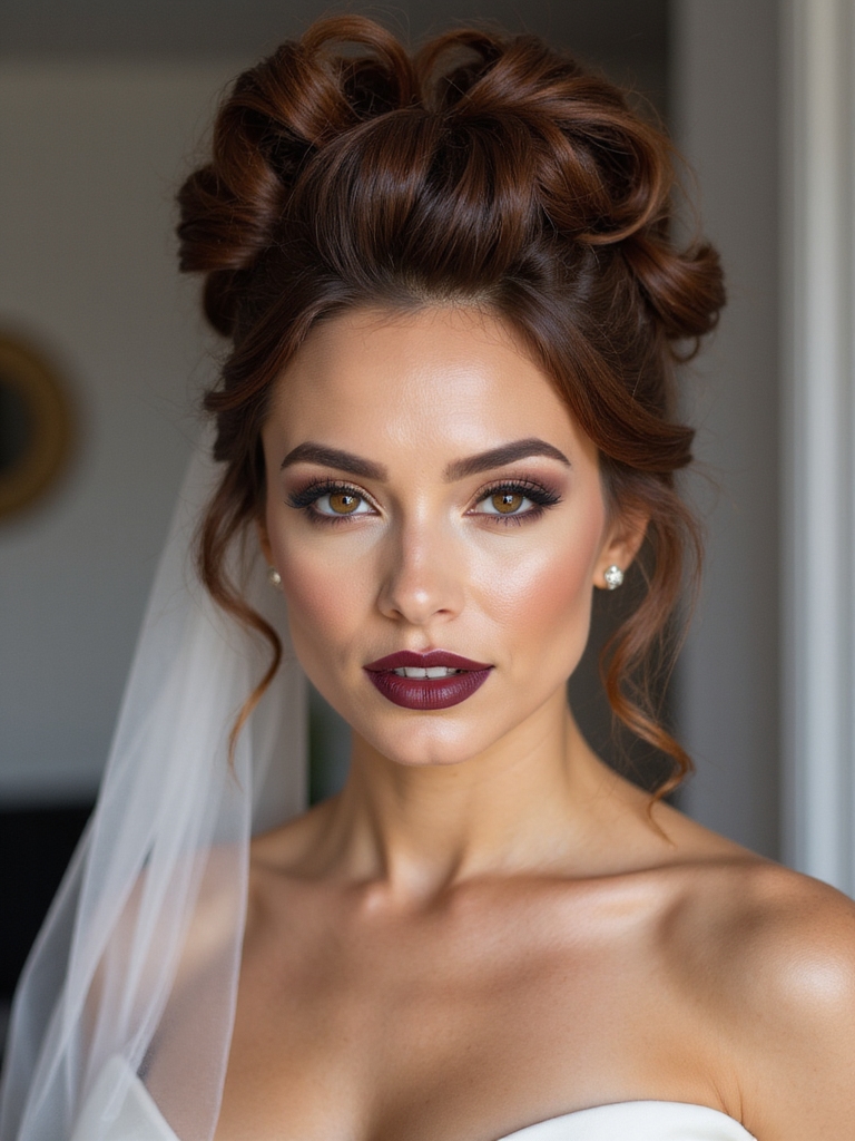 elegant high updo techniques