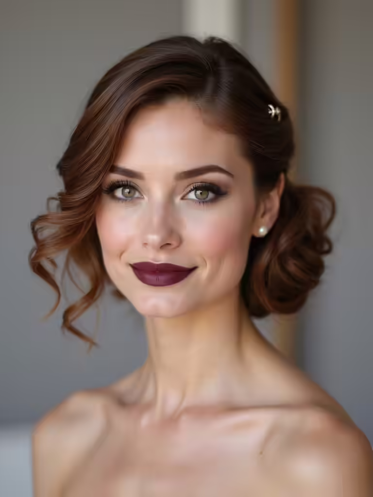 elegant parisian bridal hairstyles