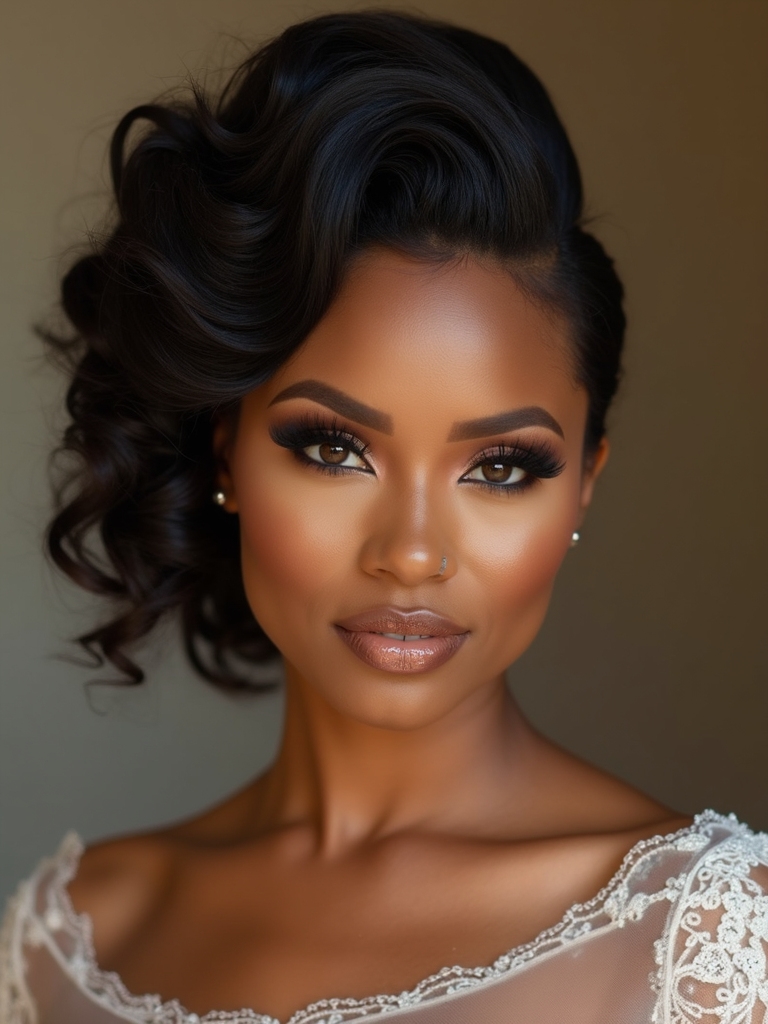 elegant textured faux hawk