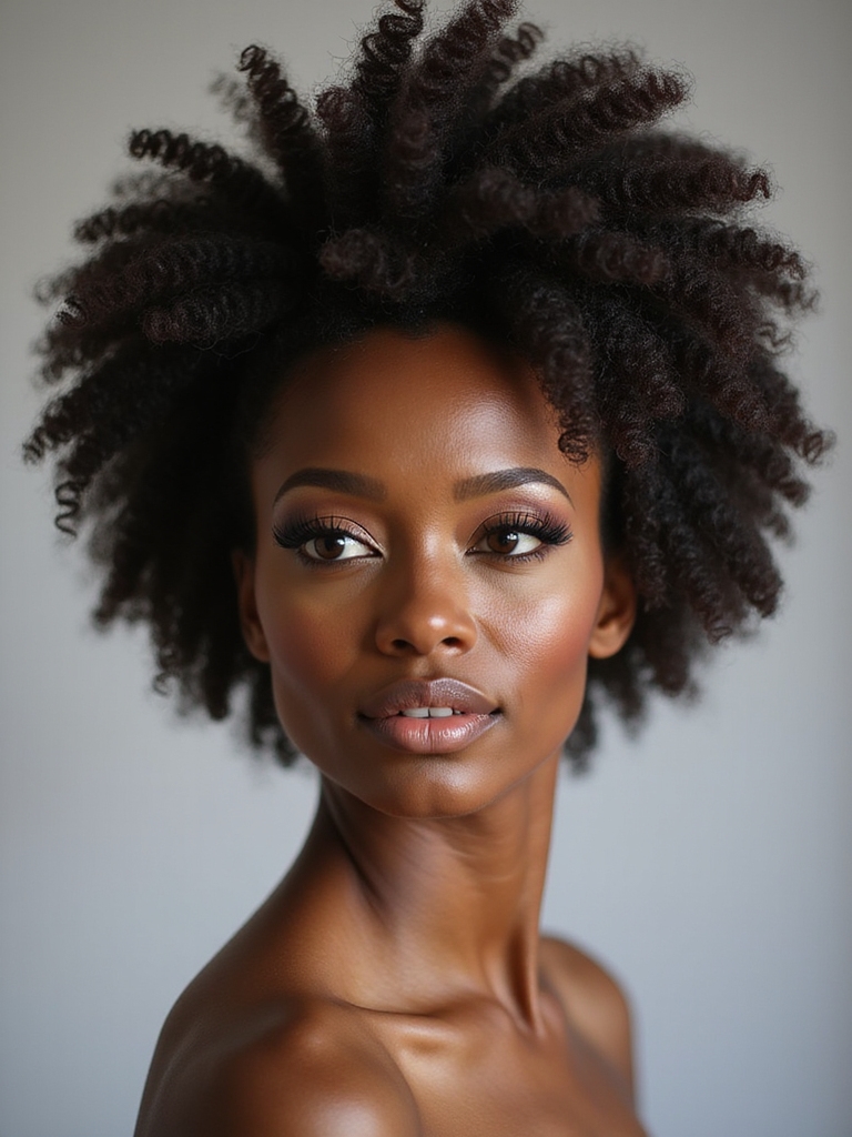 elevated twist outs and glamour