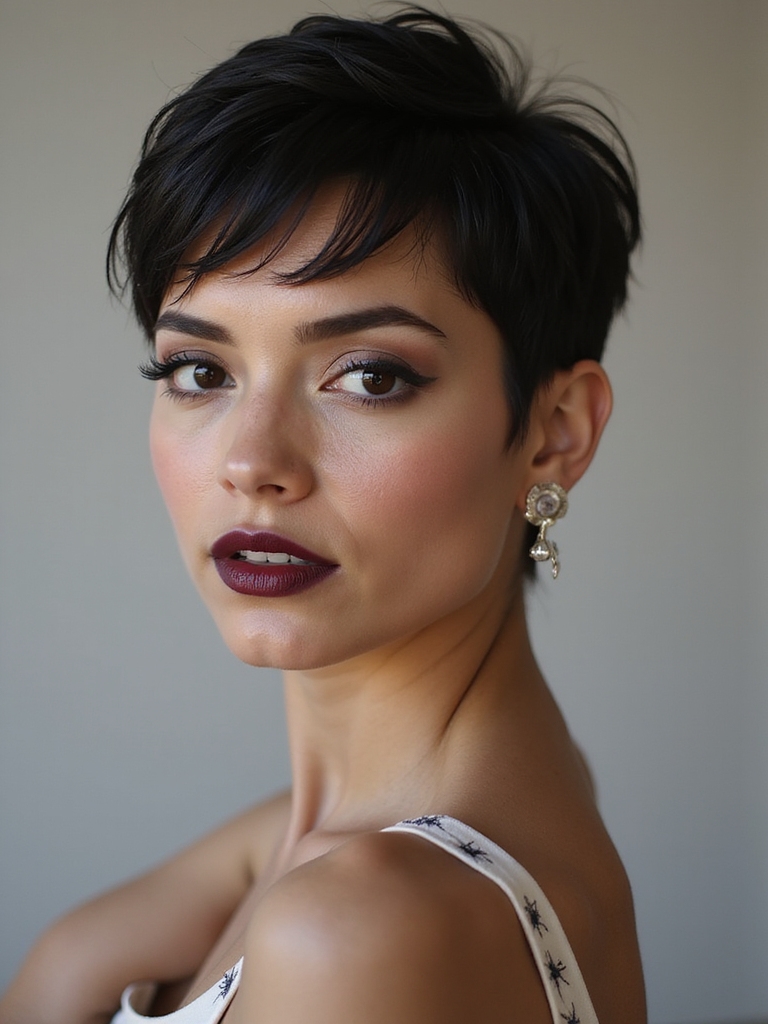 enhance features defined brows contour