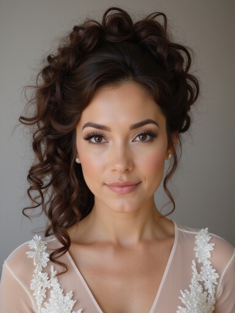 enhance natural romantic curly texture