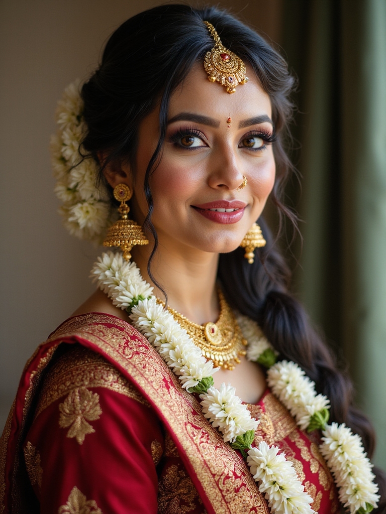 fresh jasmine drapes tradition
