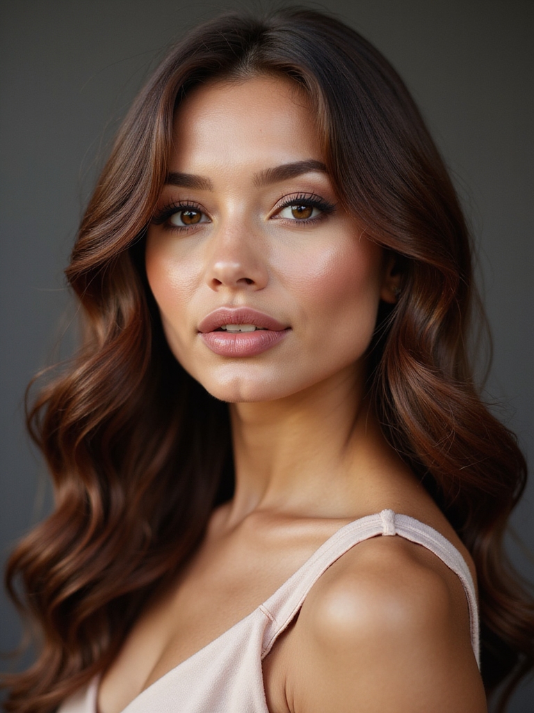 heatless soft face framing waves