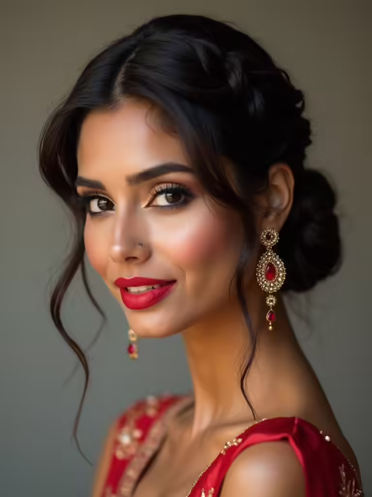 heritage inspired dramatic wedding hairstyles