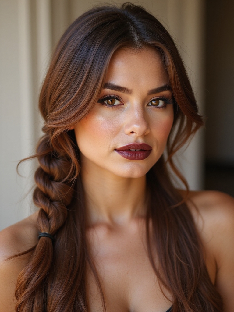 intricate romantic textured braid styles