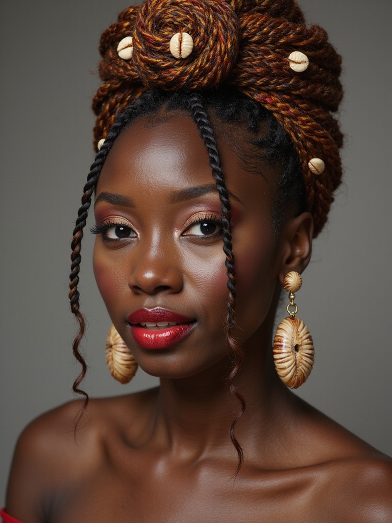 intricate west african bridal adornments
