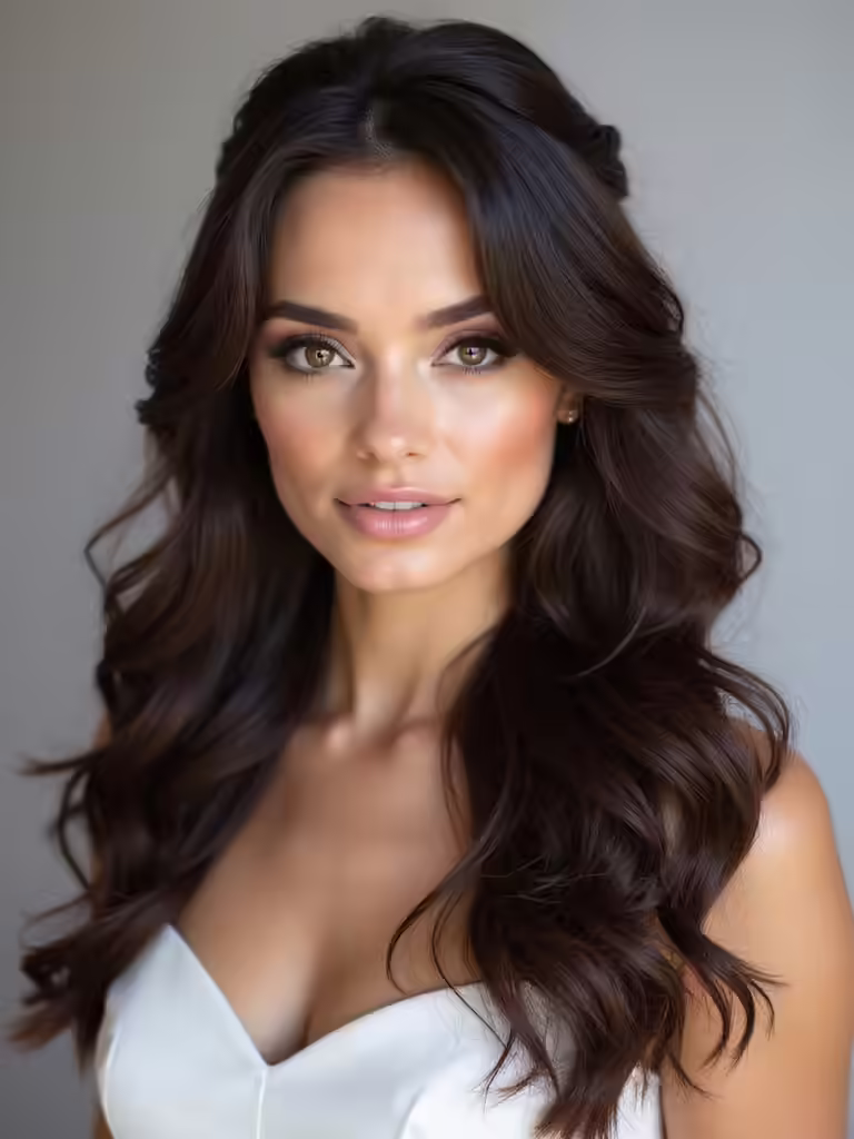 loose bridal hairstyles for brides