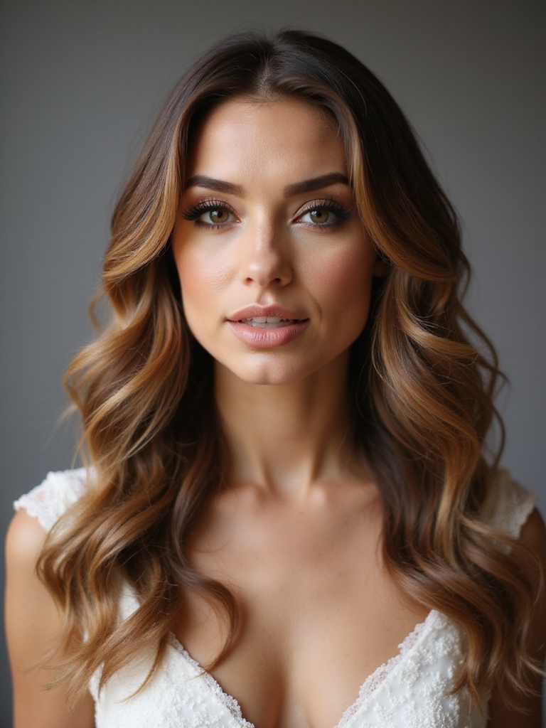 loose glossy s shaped waves