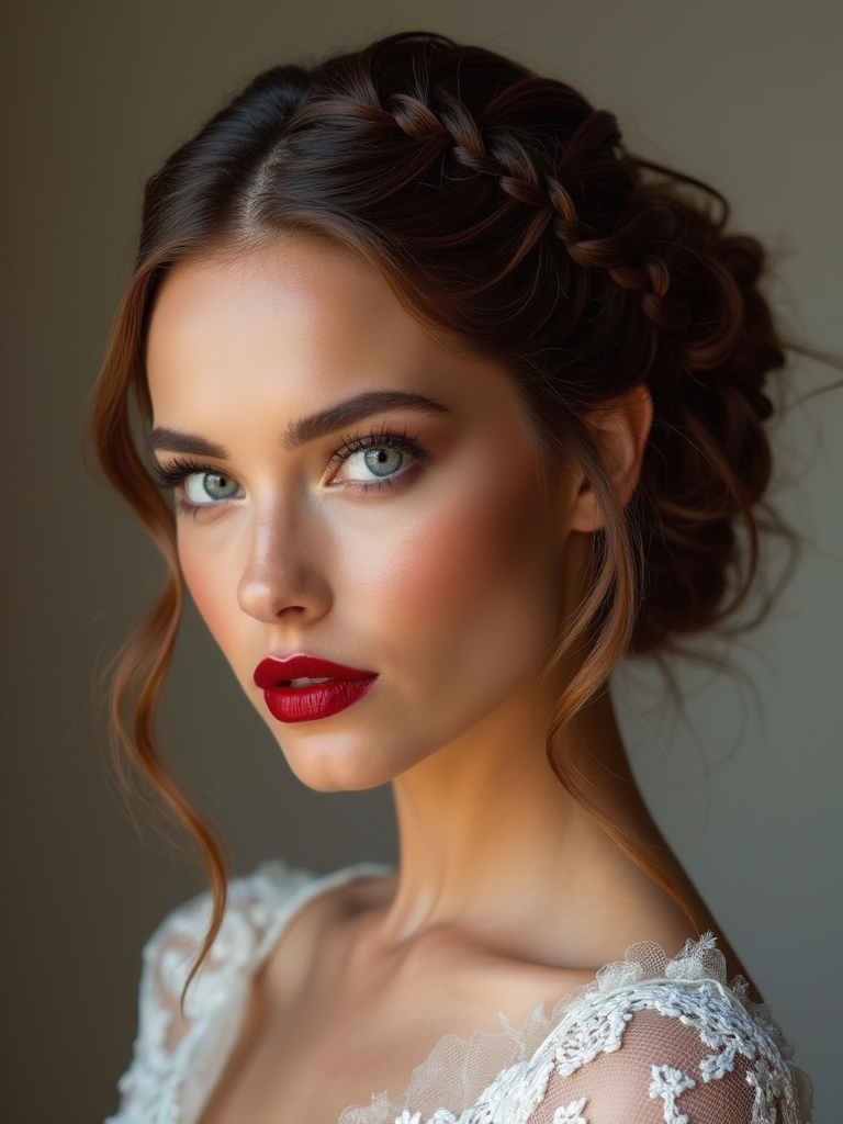 match braid to silhouette
