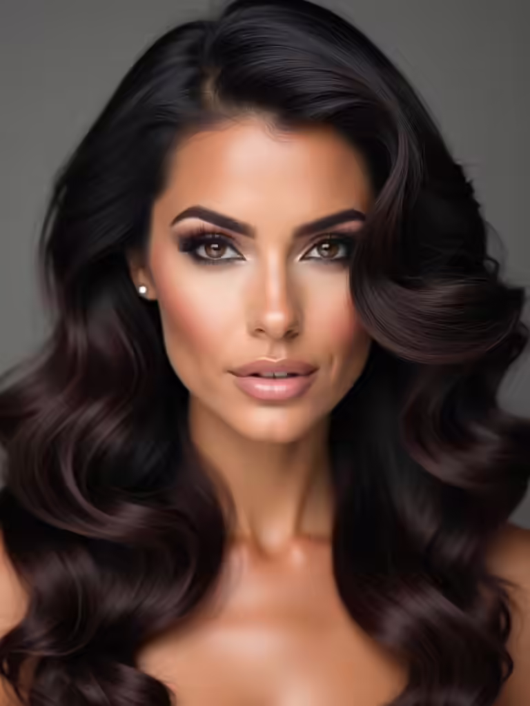 medium length bridal hair magic