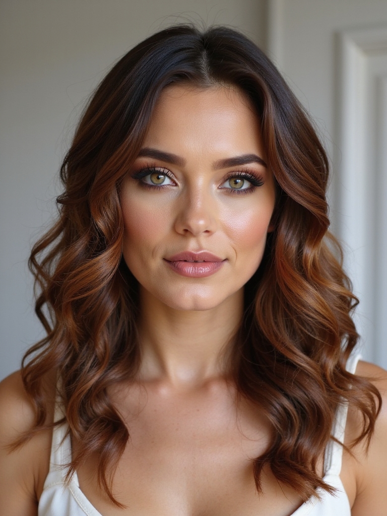 natural curls polished with serum