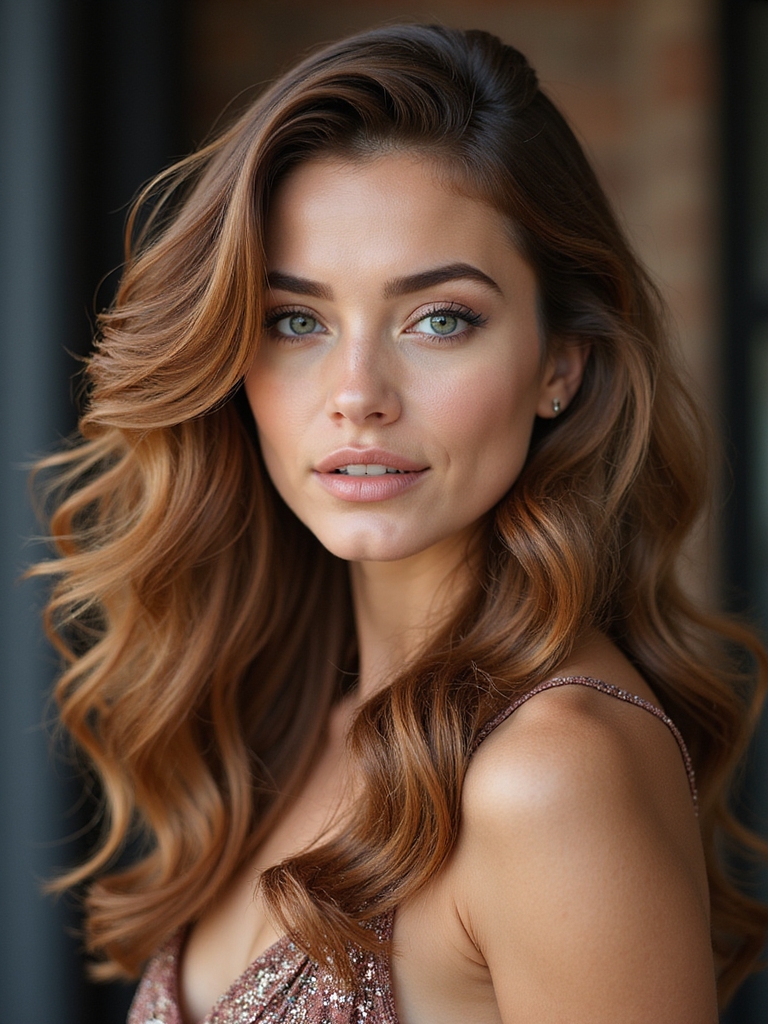 old hollywood voluminous s waves