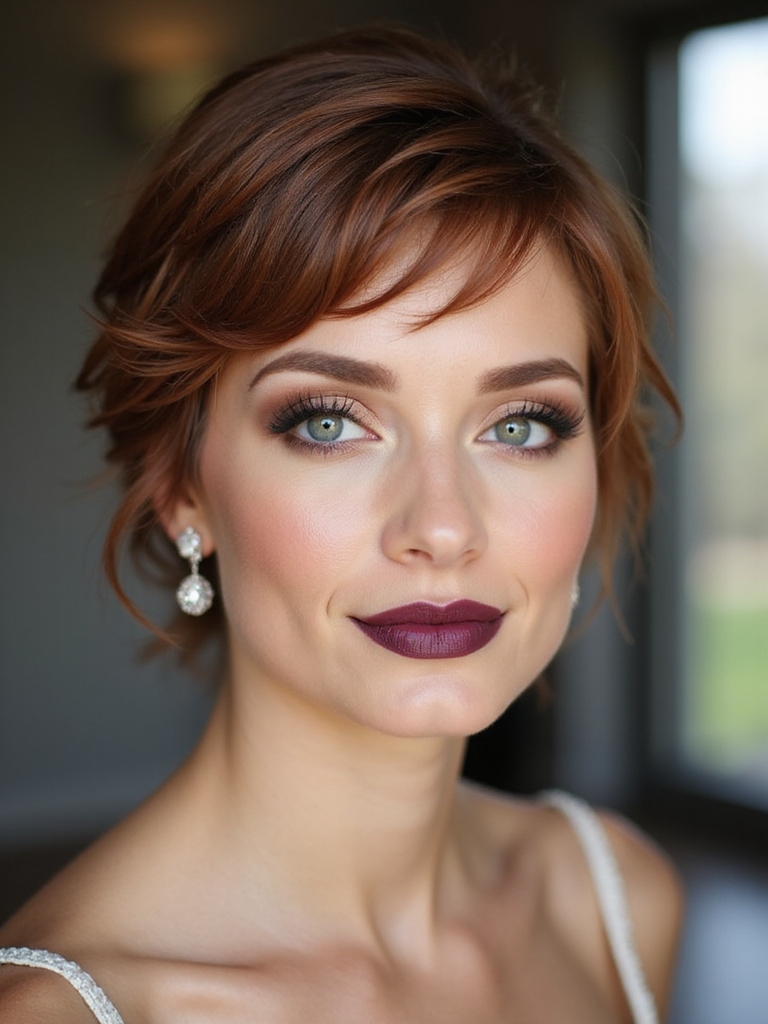 pixie bridesmaid styling guide