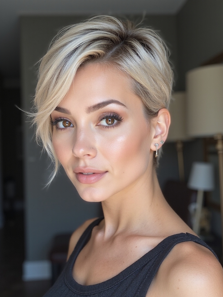 pixie cut bridal styling tips