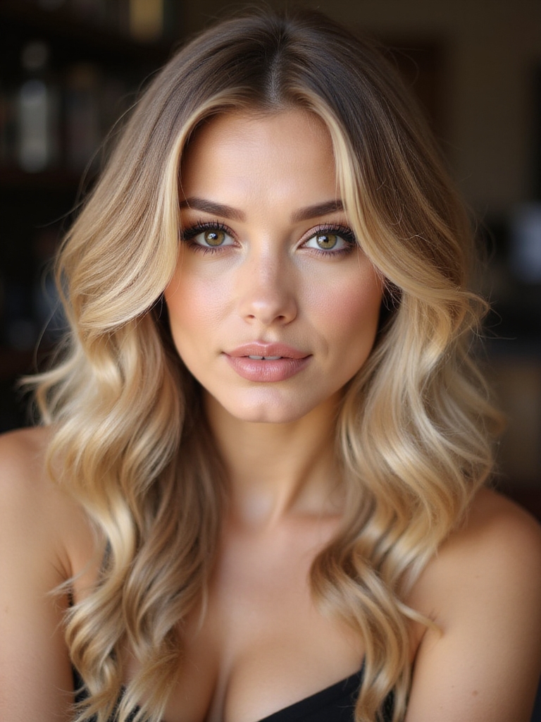 polished effortless soft glam