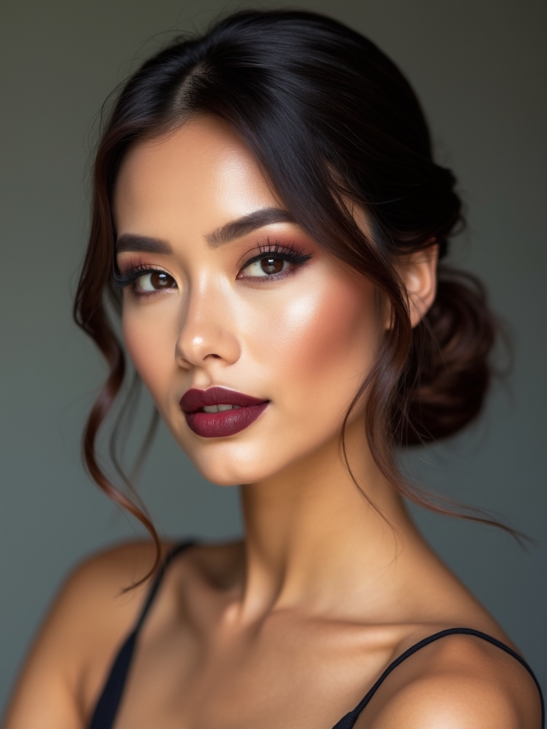 polished low bun tutorial