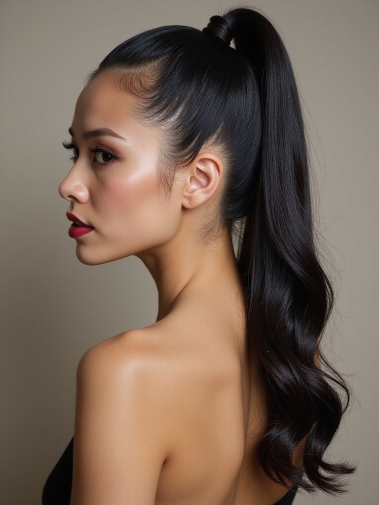 polished versatile ponytail styles