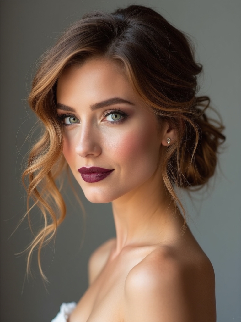 polished yet soft engagement hairstyles