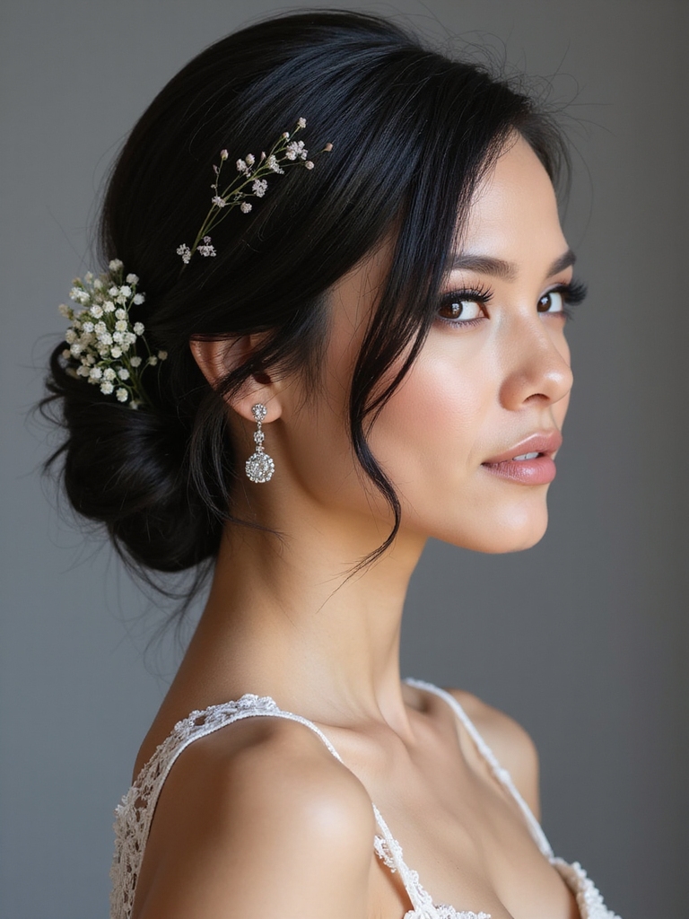 princess inspired bridal hair accessories