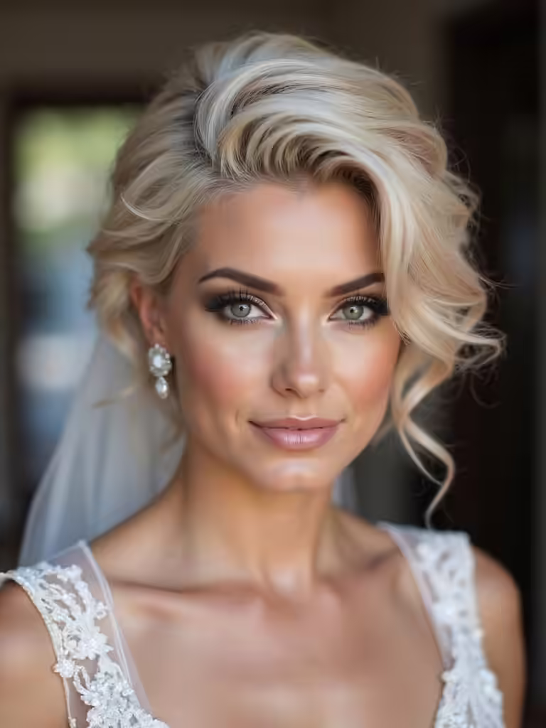 rebellious bridal hair statements