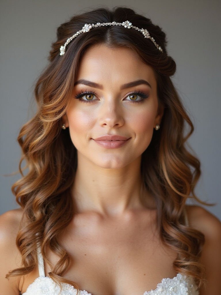 relaxed romantic textured curls