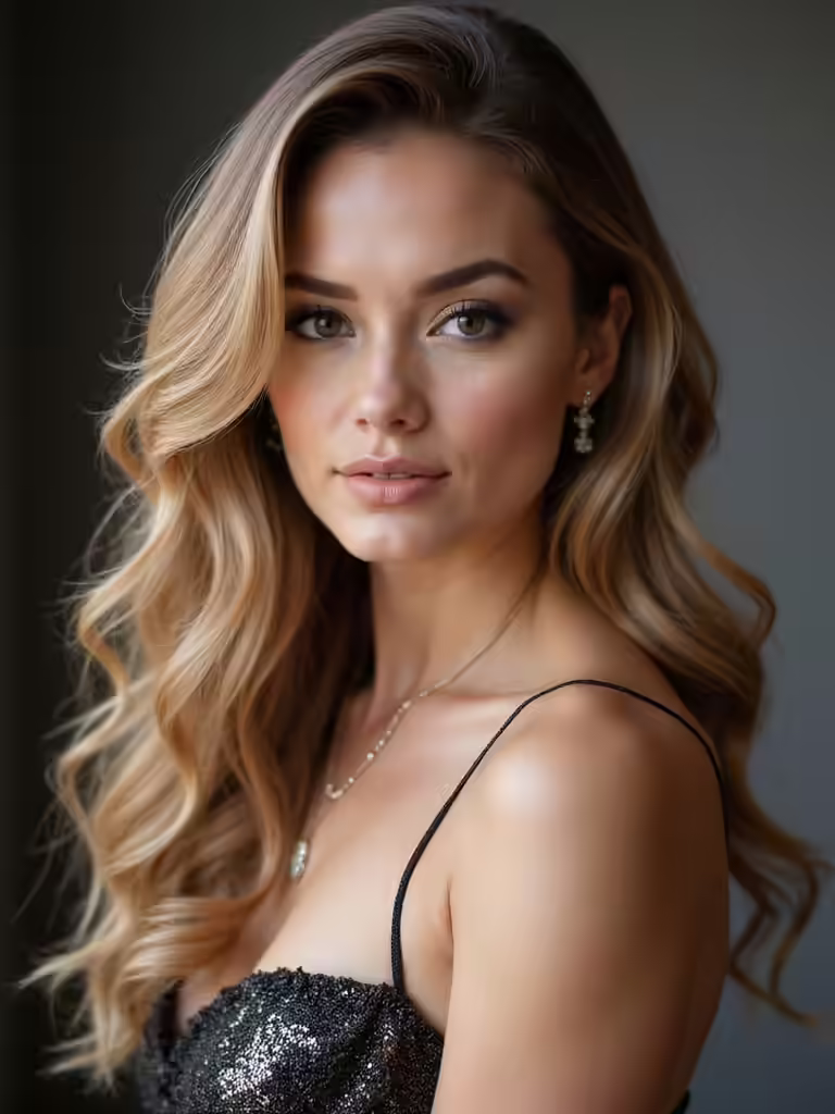 romantic engagement hairstyle inspiration