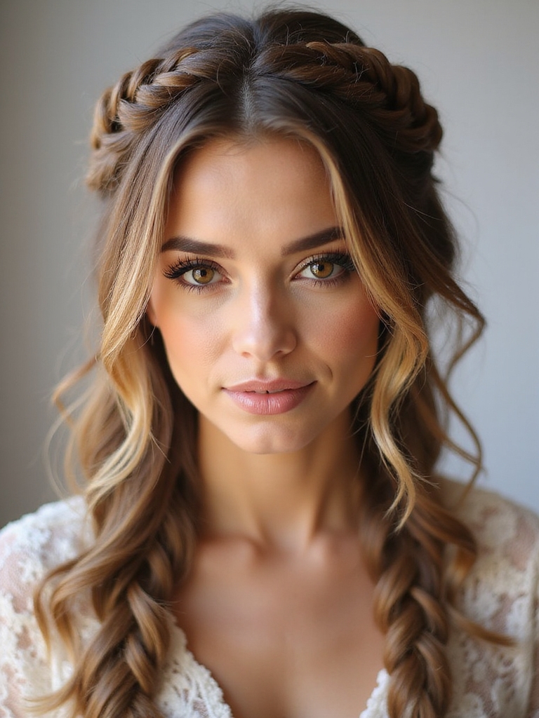 romantic intricate bridal braided hairstyles
