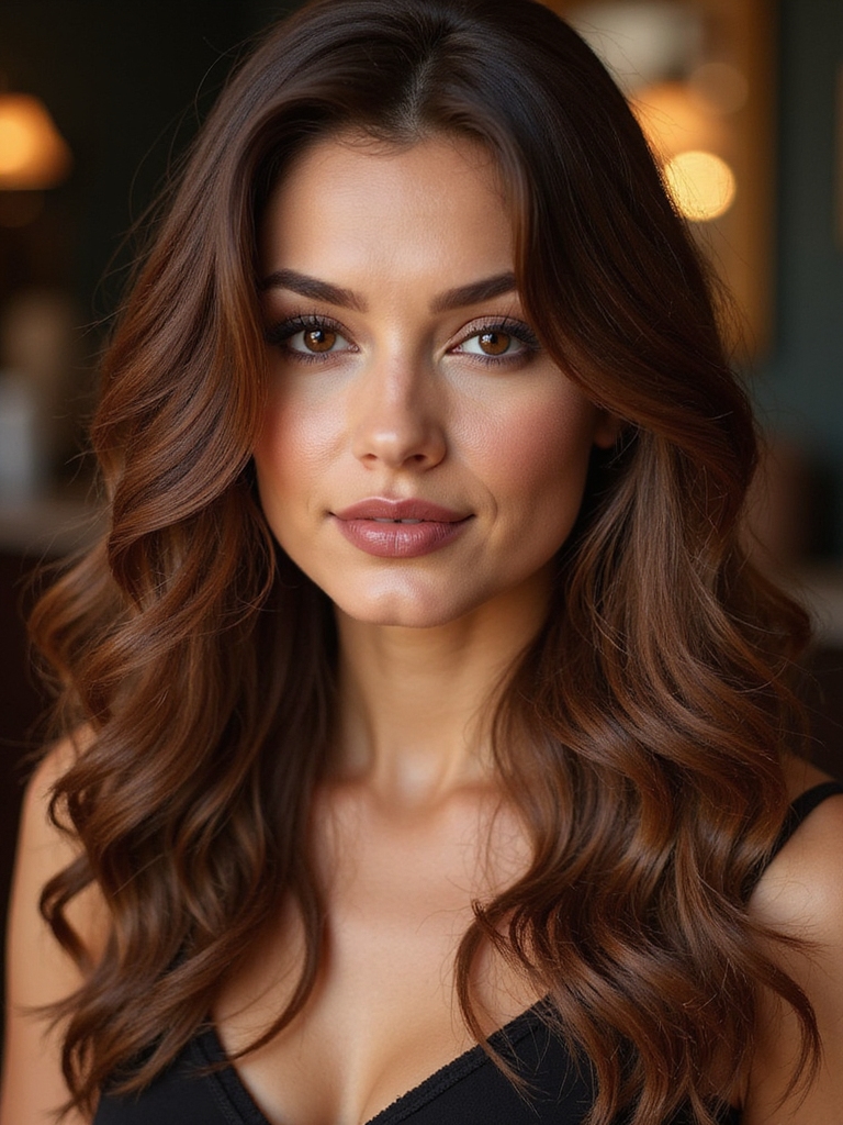 romantic long lasting loose waves