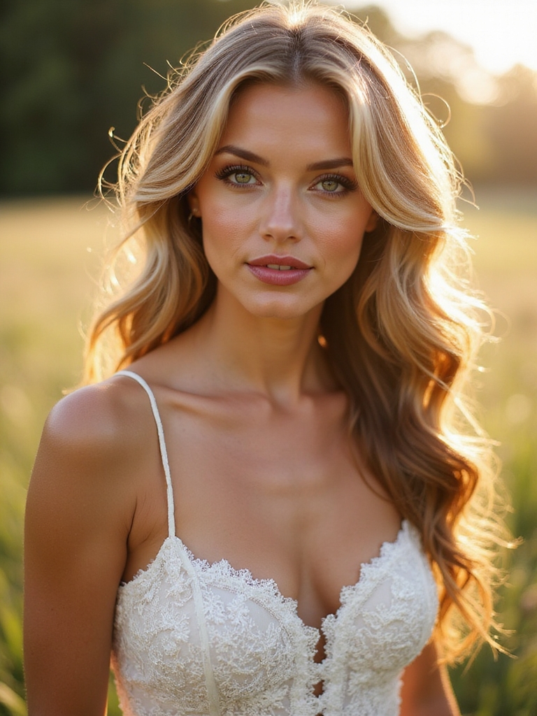 romantic loose waves hairstyle