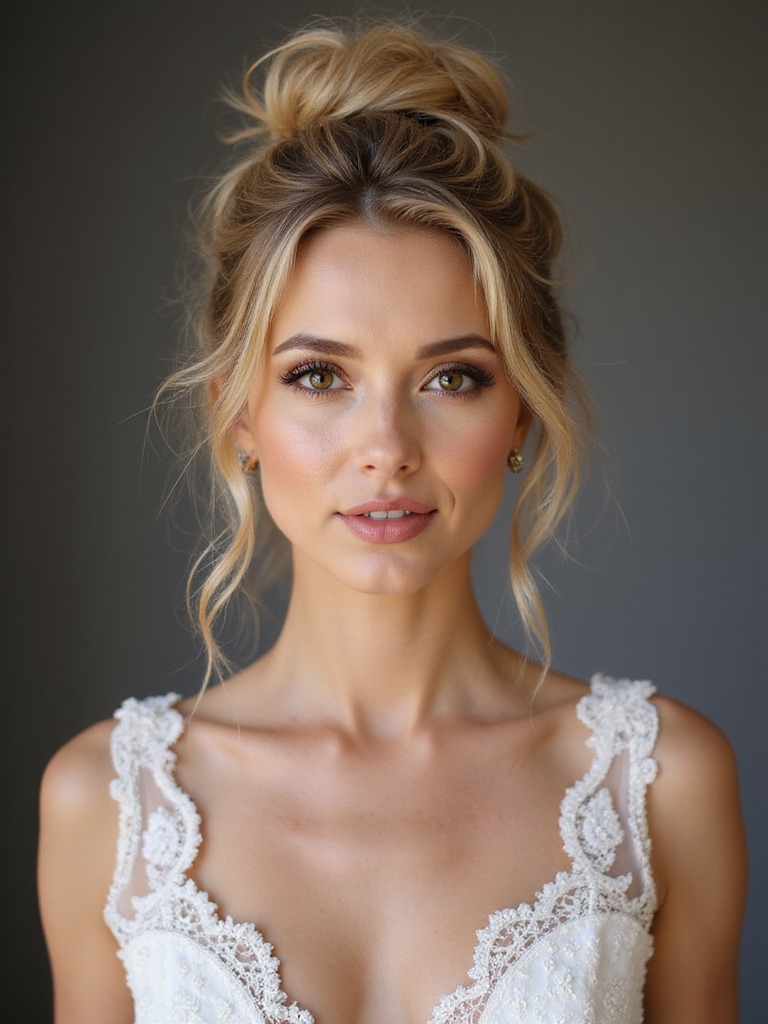 romantic messy bun tutorial