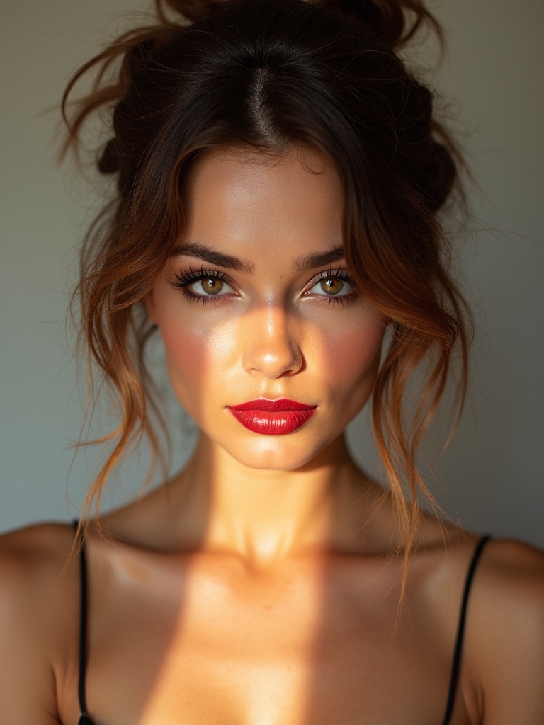 romantic textured messy bridal bun