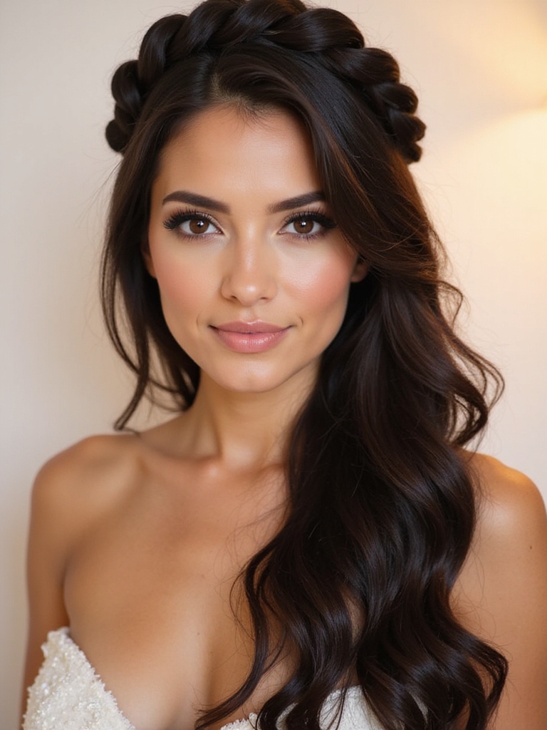 romantic timeless intricate braided elegance