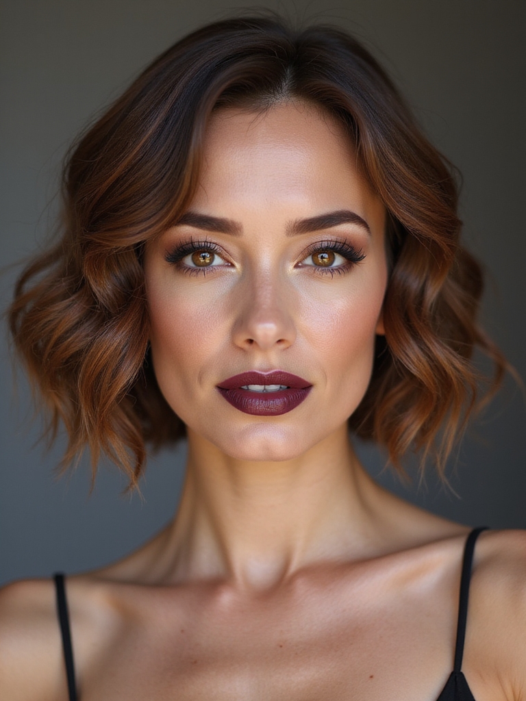 romantic vintage bridal waves