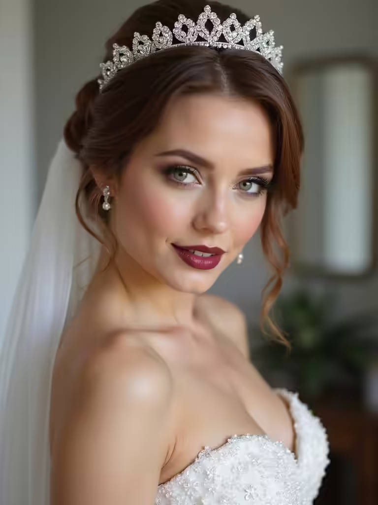 royal crown bridal hairstyles